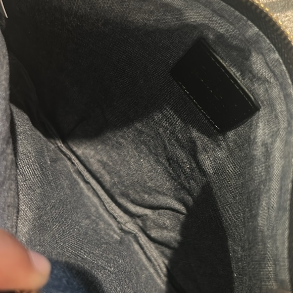 Clare V Petit Moyen Black/Cream Woven Checker crossbody/ shoulder bag - Picture 12 of 13